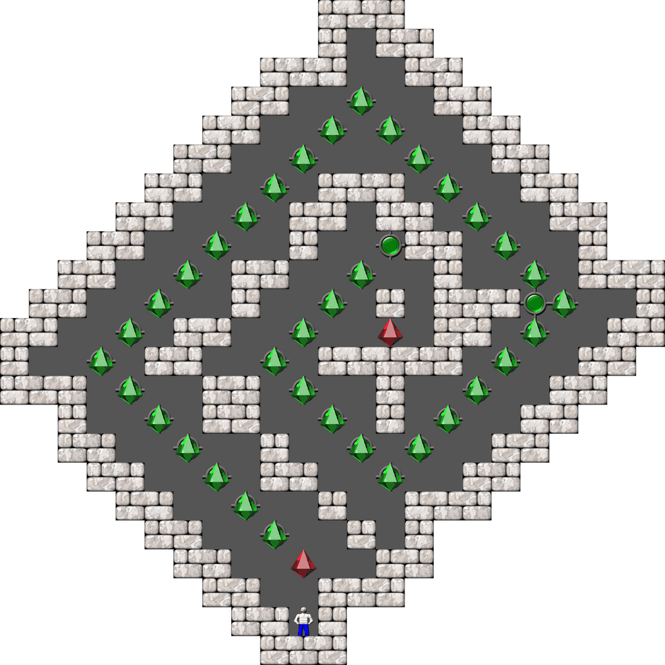 Sokoban Secundus gradus ad Olympo level 60